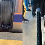 Homem se desequilibra ao sair de trem e cai em vão do Metrô, na Grande BH