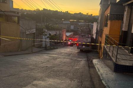 Área do acidente foi isolada • Imagem cedida à Itatiaia