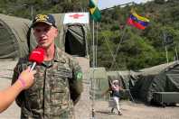 Hospital de Campanha da Marinha brasileira na Venezuela conta com 41 profissionais de saúde