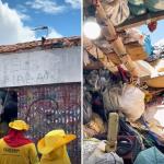 Mais de 40 toneladas de resíduos são retiradas de casa durante limpeza no Piauí