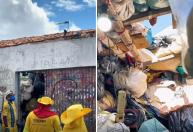 Mais de 40 toneladas de resíduos são retiradas de casa durante limpeza no Piauí