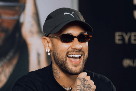 Neymar, atacante do Santos e da Seleção Brasileira