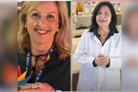 Christiane Paiva e Mariangela Hungria, pesquisadoras da Embrapa recentemente premiadas internacionalmente