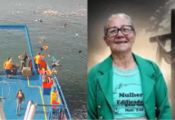 Idosa morre e passageiros ficam feridos após barco-táxi afundar no litoral do PR; veja vídeo