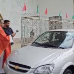 Dia Nacional dos Motoristas: veículos são abençoados em BH após a missa de São Cristóvão