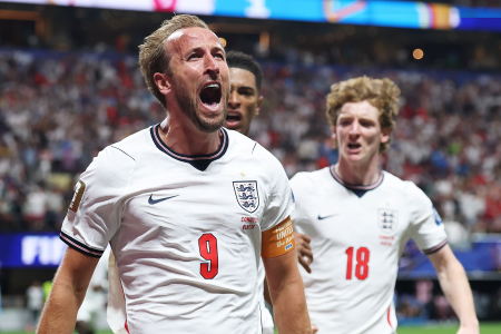 Harry Kane comemora gol marcado contra a RD Congo