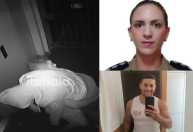 Morte de capitã da PM: vídeo mostra sargento carregando companheira desacordada
