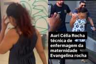 Vídeo: técnica de enfermagem é presa após tentar sequestrar recém-nascida no Piauí