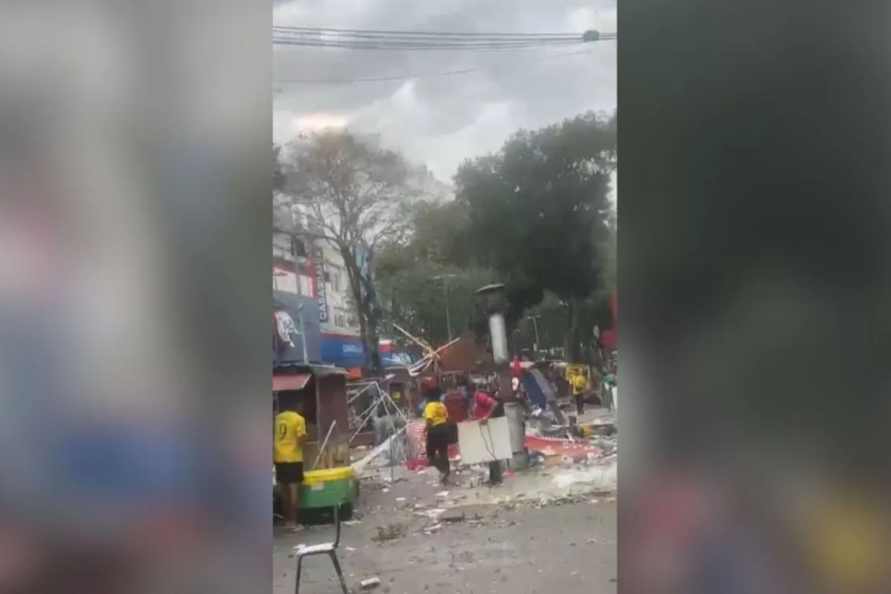 Ventos de 92,5 km/h deixam dois mortos, um desaparecido e causam destruição no RJ