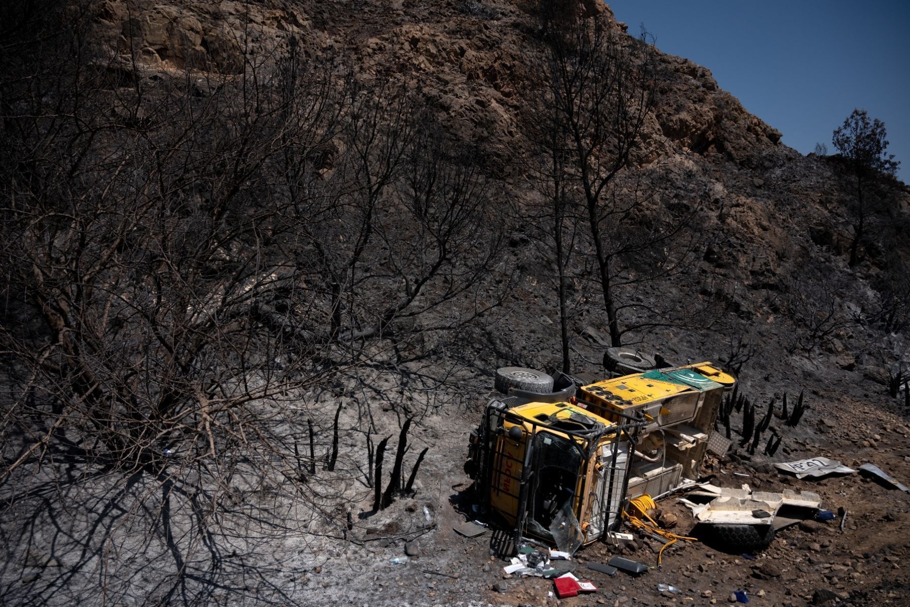 Nove estrangeiros estão entre os 13 mortos no incêndio florestal na Andaluzia, na Espanha