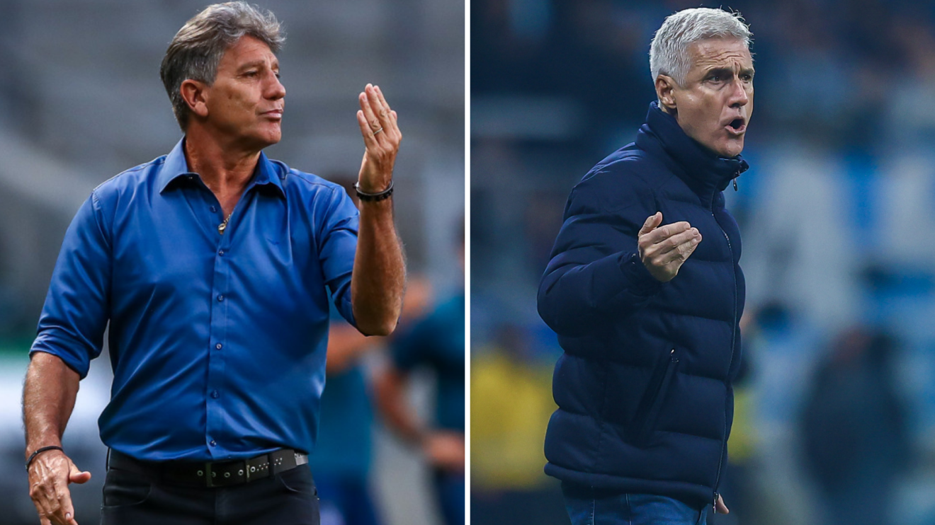Torcida do Grêmio pede volta de Renato Gaúcho, mas direção mantém Luís Castro