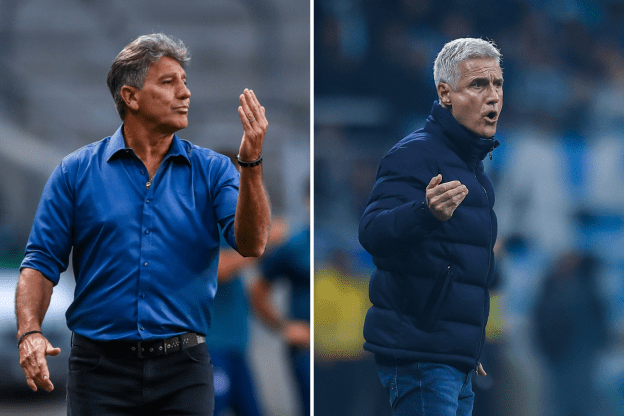 Torcida do Grêmio pede volta de Renato Gaúcho, mas direção mantém Luís Castro