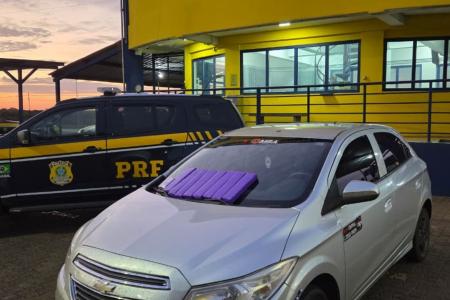 Motorista é preso com 10 kg de maconha na BR-365 no interior de MG