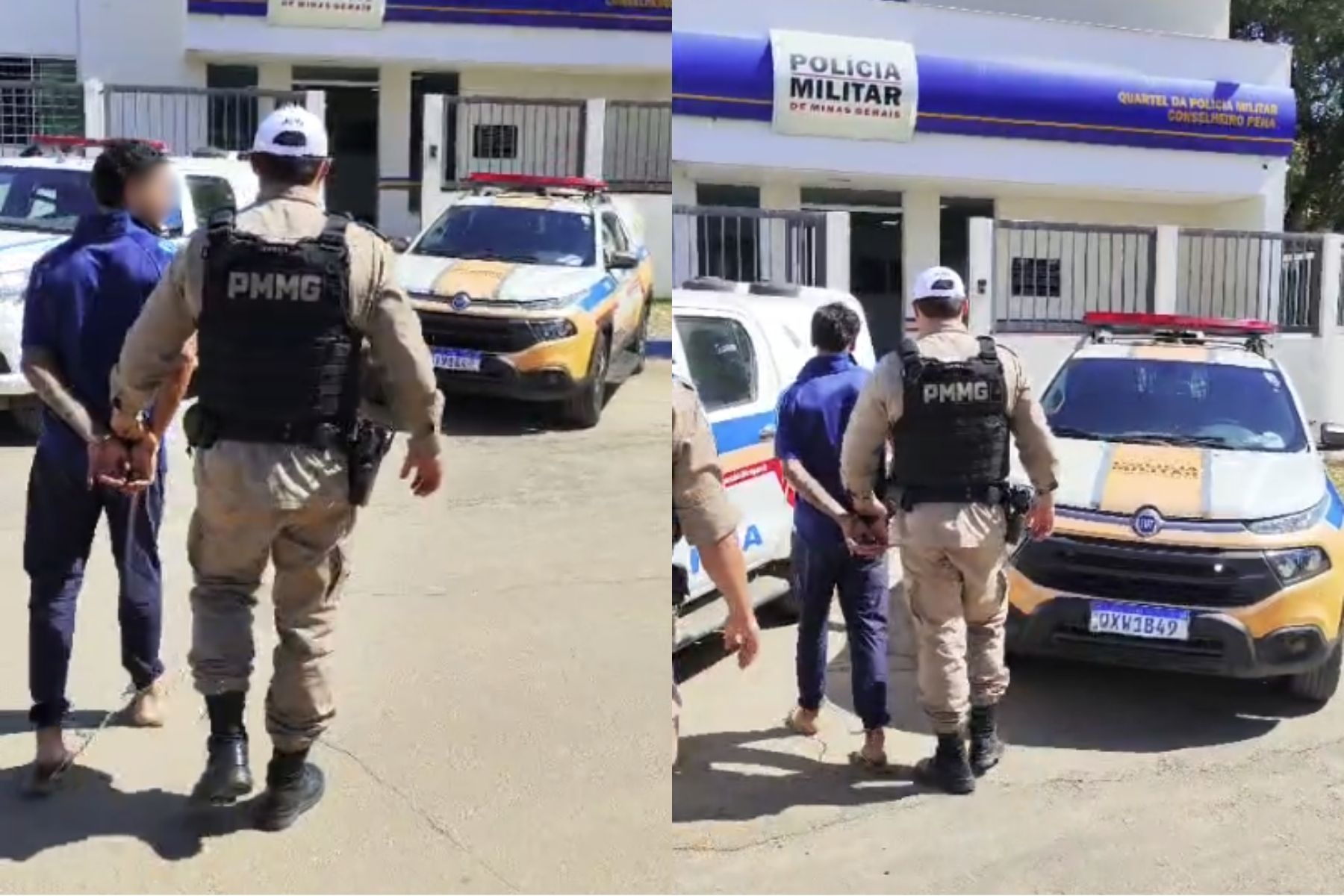 Polícia prende em trem no interior de MG suspeito de matar homem e balear dois em BH