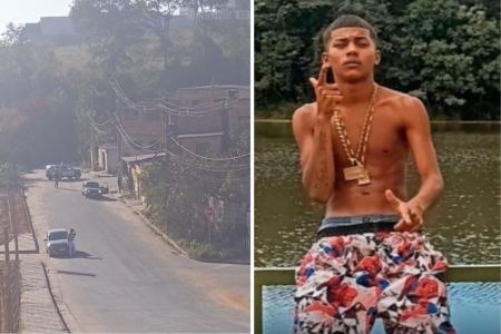 Traficante persegue PM à paisana, troca tiros e foge na Grande BH; familiares são presos
