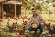 Como criar uma granja de galinhas poedeiras lucrativa do zero