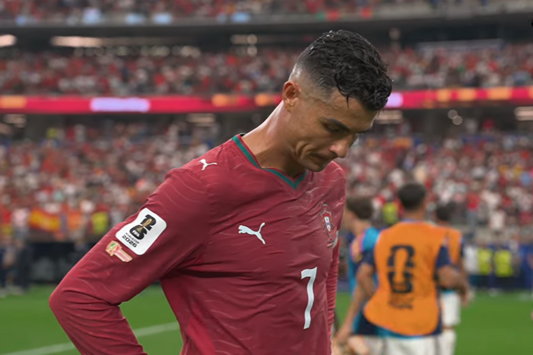 Cristiano Ronaldo vai às lágrimas e é ovacionado após eliminação na Copa do Mundo