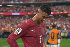 Cristiano Ronaldo alcança marca negativa em Copas do Mundo após queda de Portugal