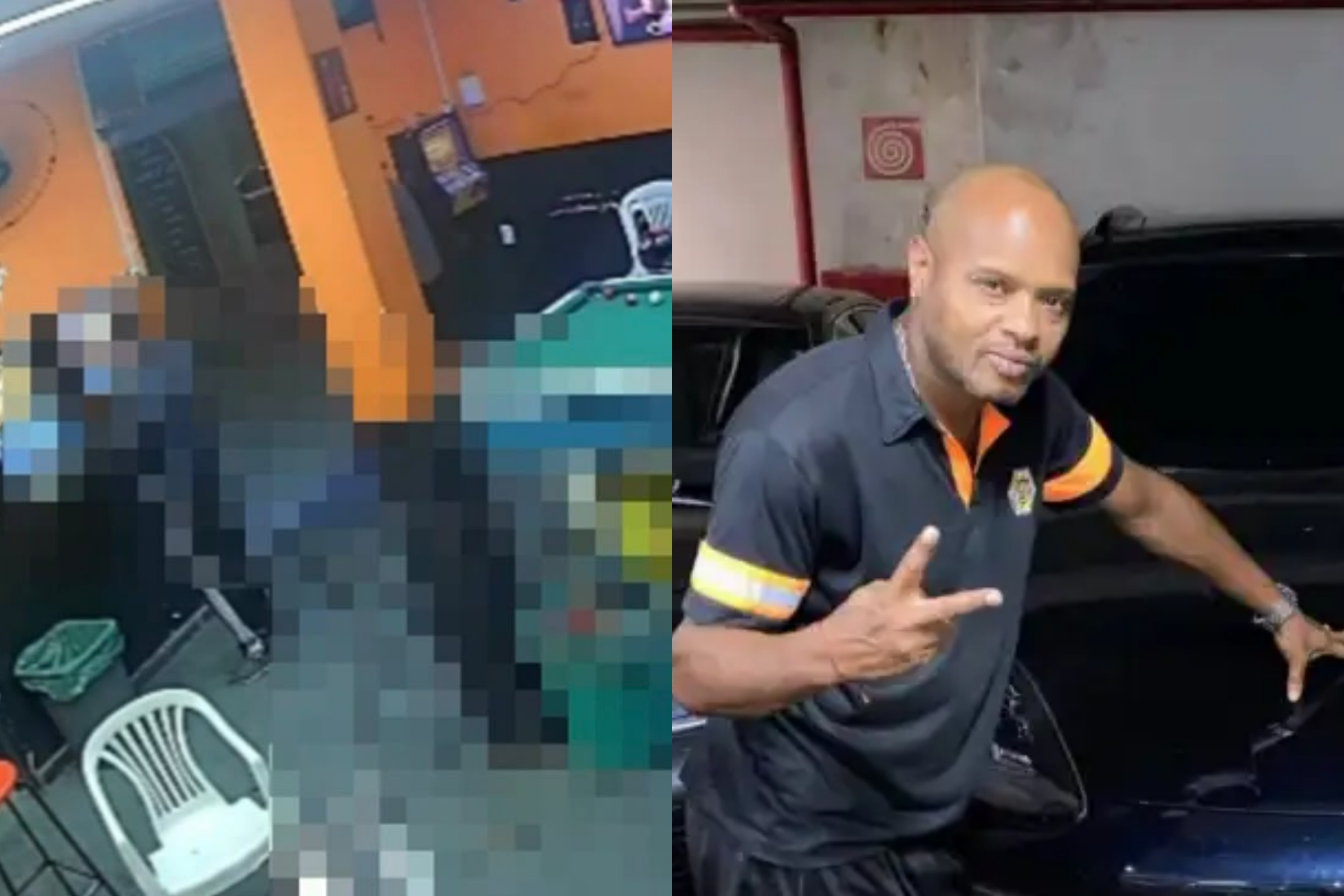 Vídeo mostra momento em que homem é atingido por tiros por engano em BH