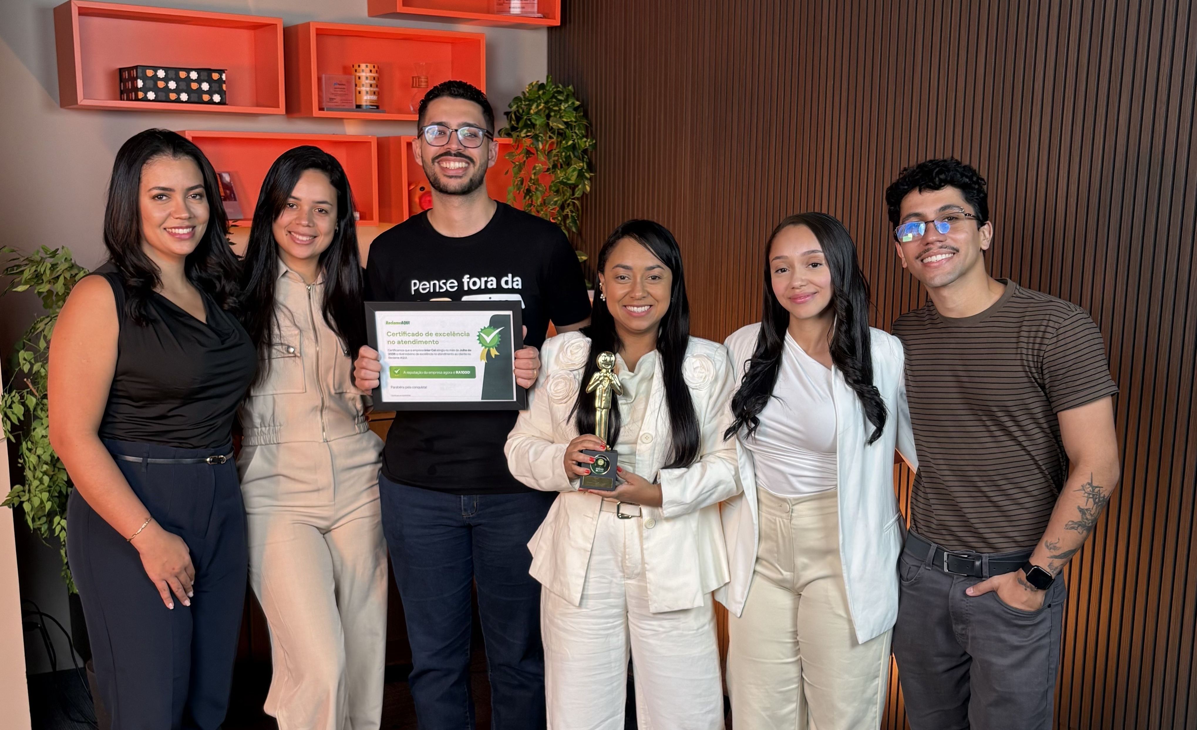 Inter Cel conquista selo de excelência em atendimento do Reclame Aqui