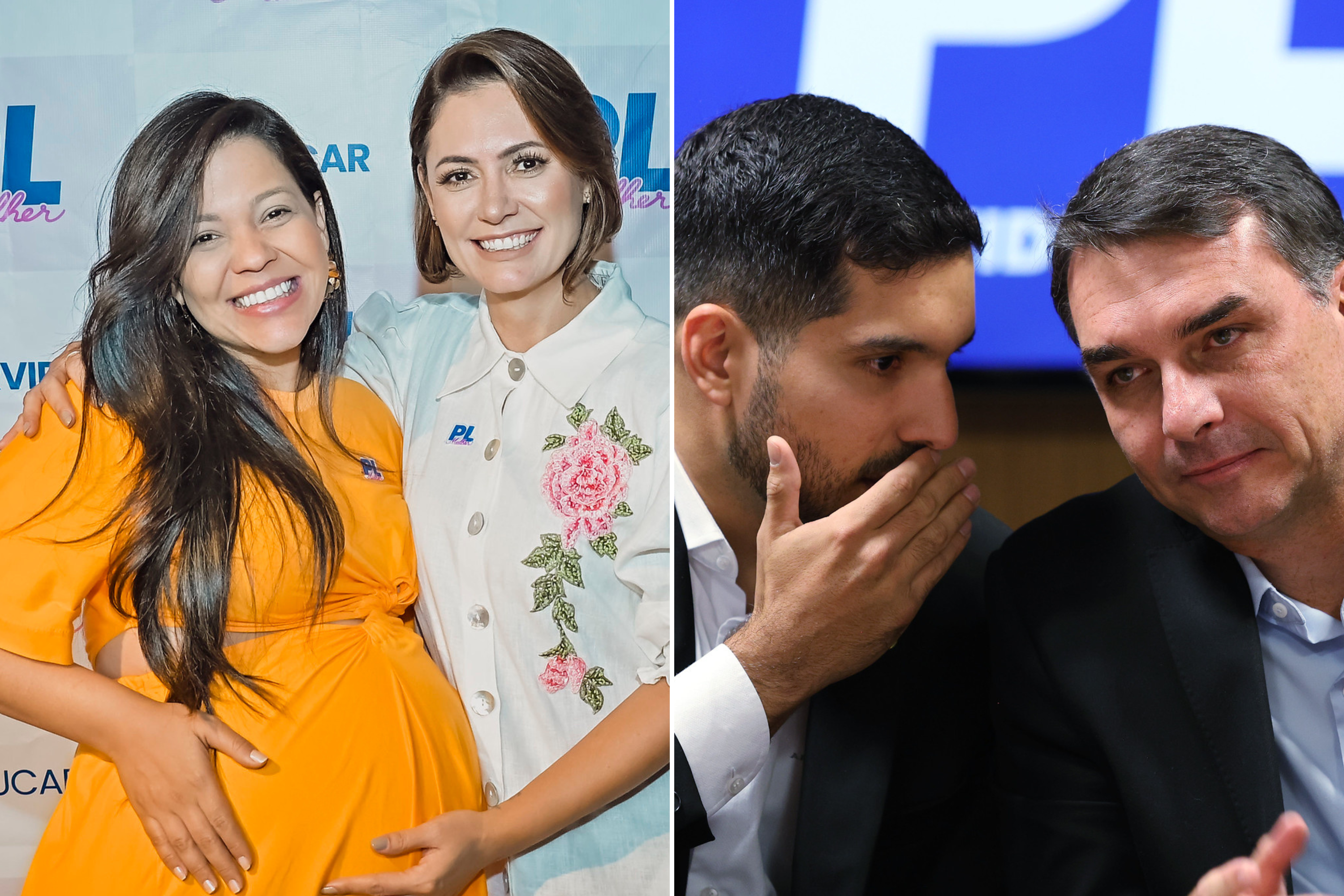 Pivô da crise entre Flávio e Michelle acena ao senador e agradece à ex-primeira-dama