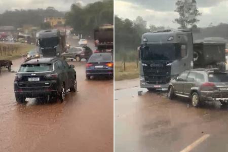 Acidente na BR-040, em Congonhas