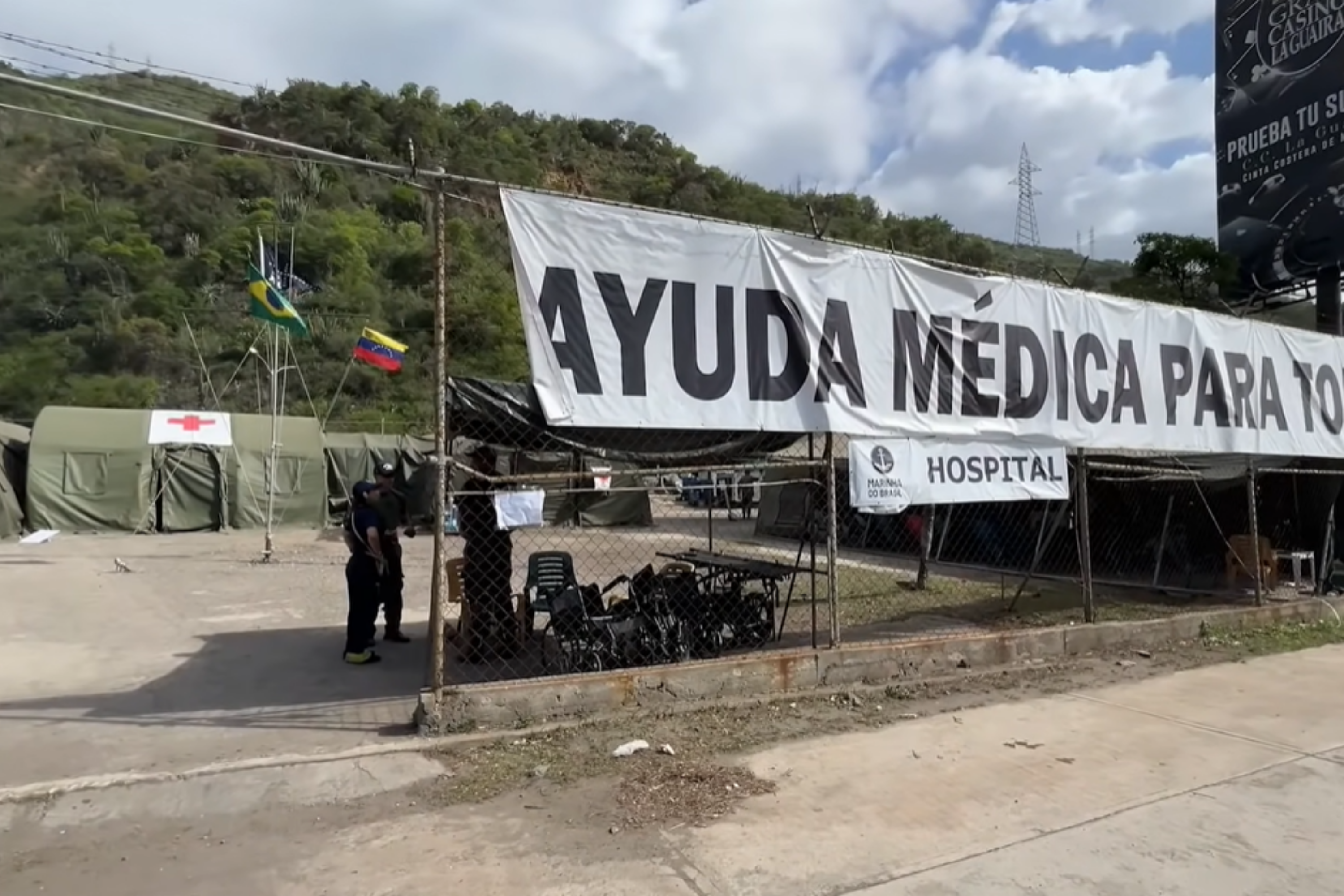Equipe da Marinha do Brasil realiza até 200 atendimentos diários na Venezuela