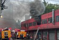 Incêndio atinge galpão em região de comércio popular no centro de SP