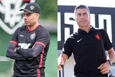 Jair Ventura e Pedro Emanuel