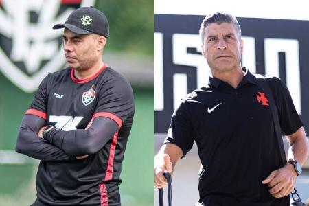 Jair Ventura e Pedro Emanuel
