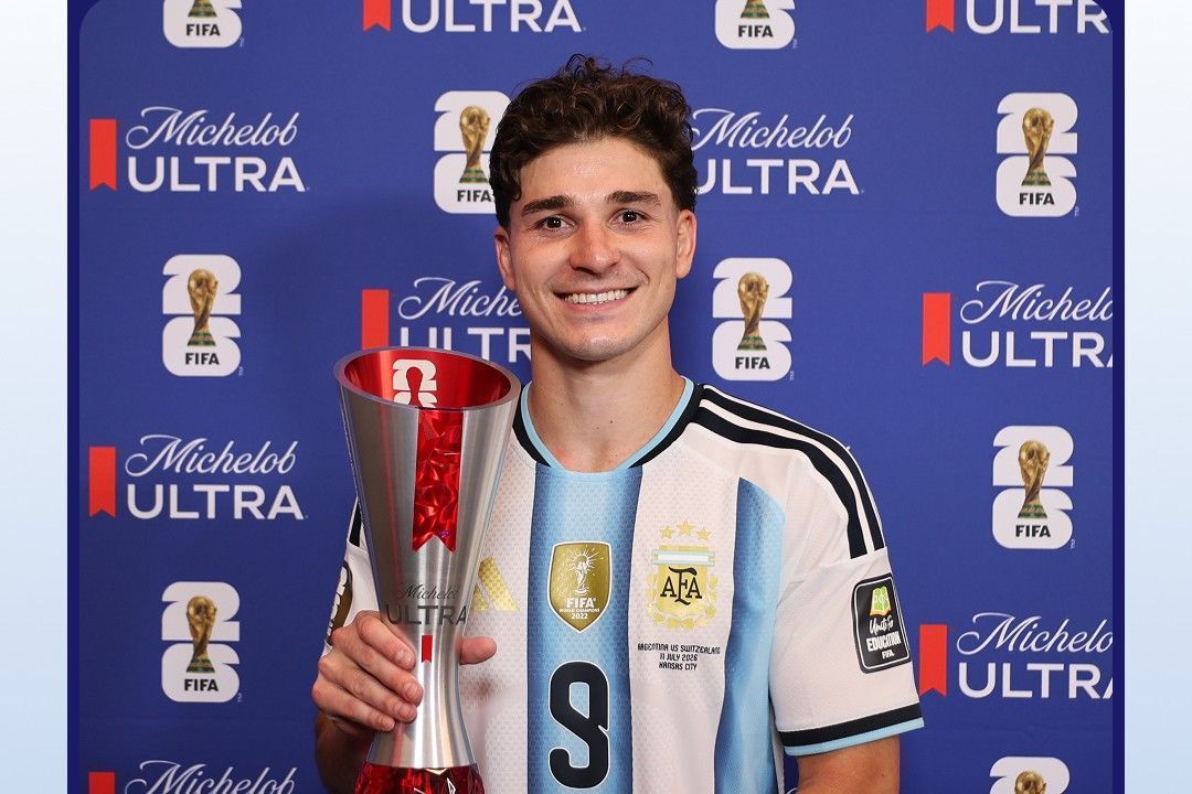 Argentina x Suíça: Julián Álvarez é eleito o melhor jogador da partida