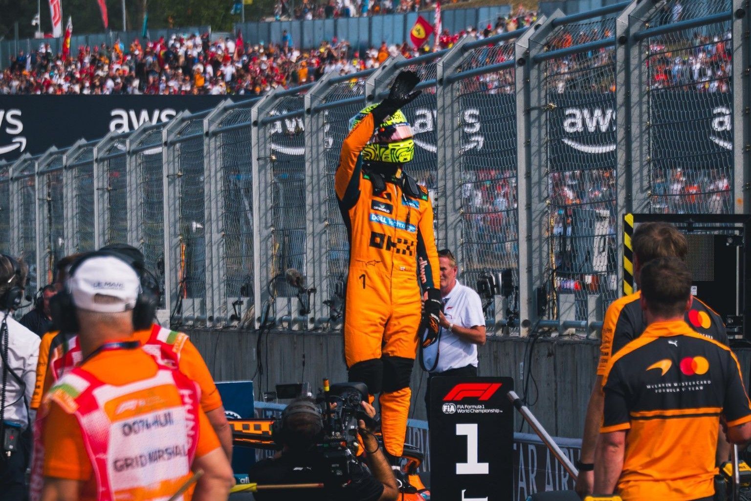 F1: Norris supera Hamilton no fim e crava pole na Hungria; Bortoleto cai no Q2