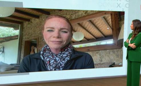 Leilane Neubarth dividiu bancada com Renato Machado no 'Bom Dia Brasil'