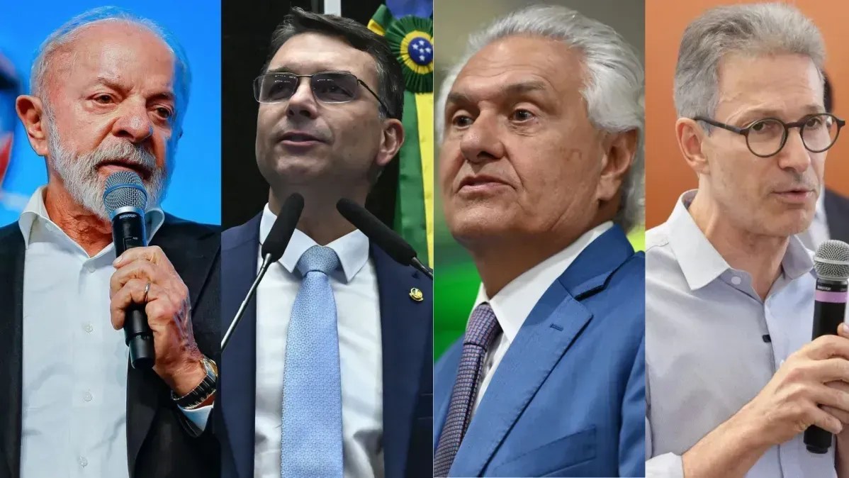 Pesquisa Nexus/BTG: Lula empata com Flávio, Caiado e Zema no 2º turno