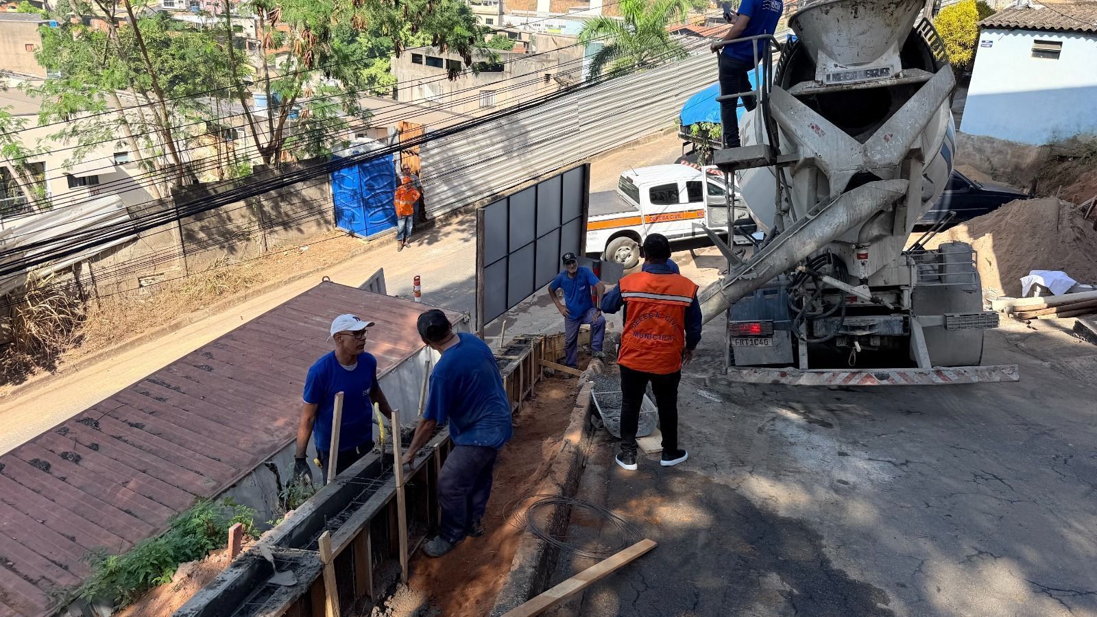 Áreas afetadas por chuvas de 2025 passam por nova etapa de obras em Ipatinga