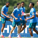 Brasil tem três ausências em treino de preparação para jogo contra Noruega