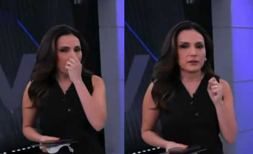 Márcia Dantas chorou ao deixar jornal