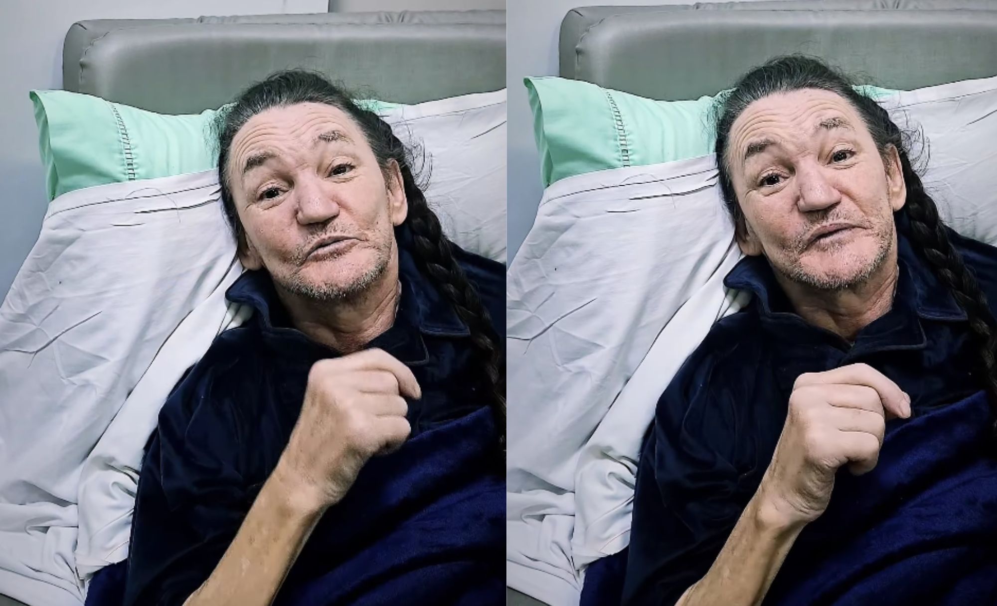Marquito recebe apoio após surgir chorando em hospital: 'Difícil suportar'