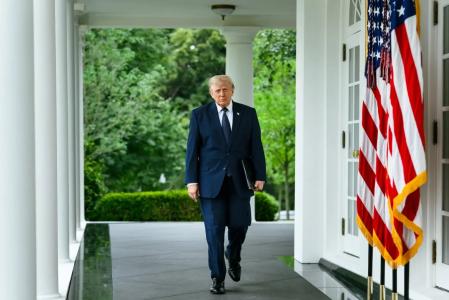 Donald Trump na Casa Branca