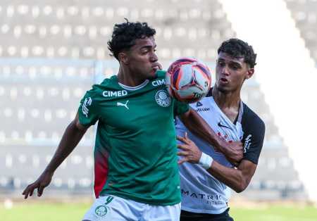 Palmeiras e Corinthians se enfrentaram no Brasileiro Sub-20 • Fabio Menotti/Palmeiras