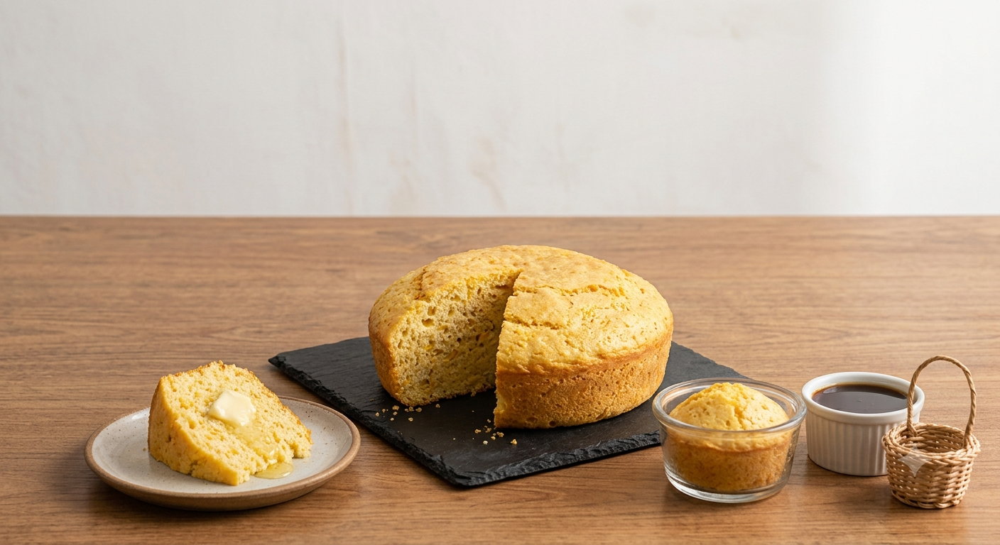 Pão de cuscuz fofinho sem glúten: receita completa para forno ou airfryer