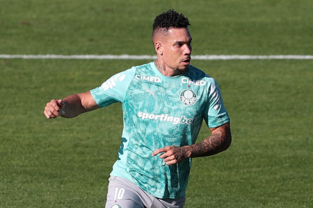 Suspenso, Paulinho desfalca o Palmeiras • Cesar Greco/Palmeiras