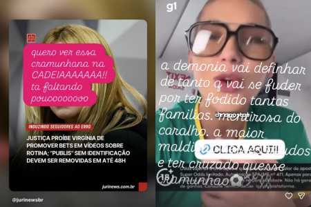 Postagens feitas por Luana Piovani nas redes sociais • Reprodução | Redres Sociais