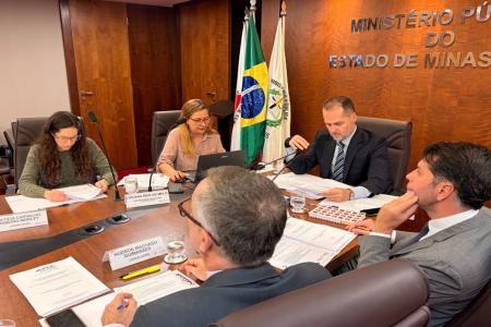 Reunião do Conselho Gestor do Funemp foi realizada na sede do MPMG em Belo Horizonte • Caio Thume/MPMG