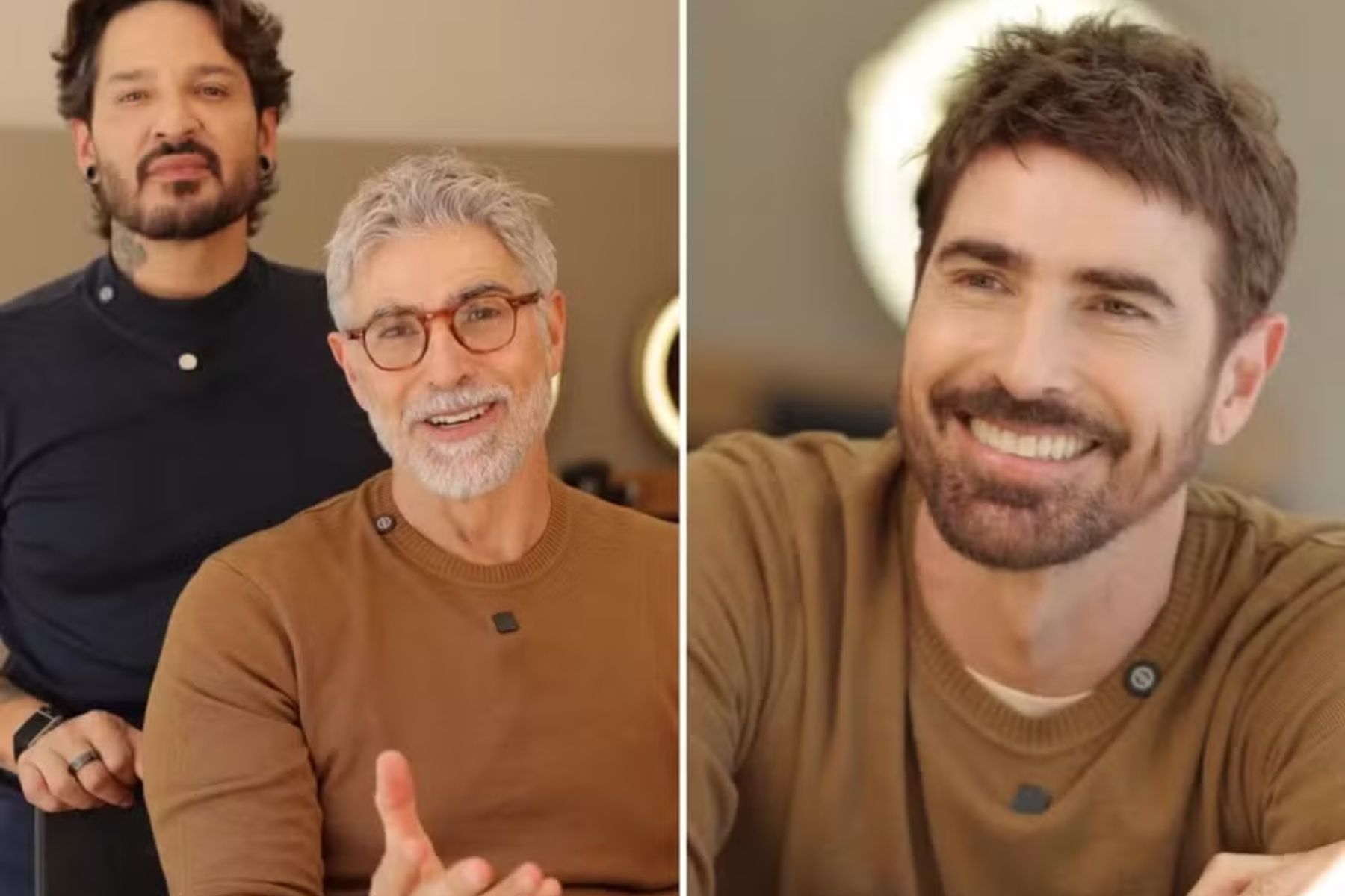 Novo visual de Gianecchini revela detalhe no rosto do ator que faz parecer mais jovem