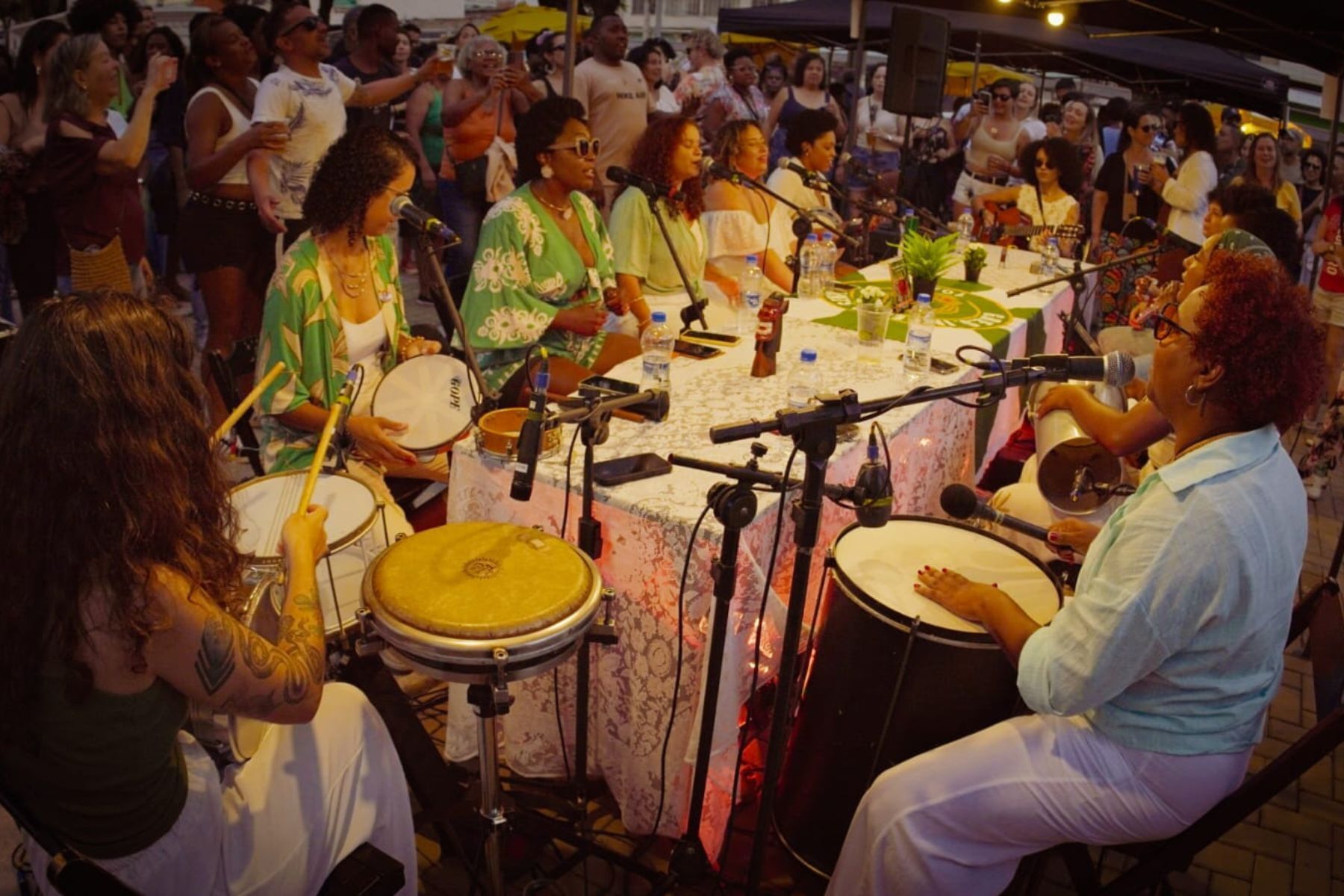 Roda de Samba no Julho das Pretas homenageia protagonismo feminino