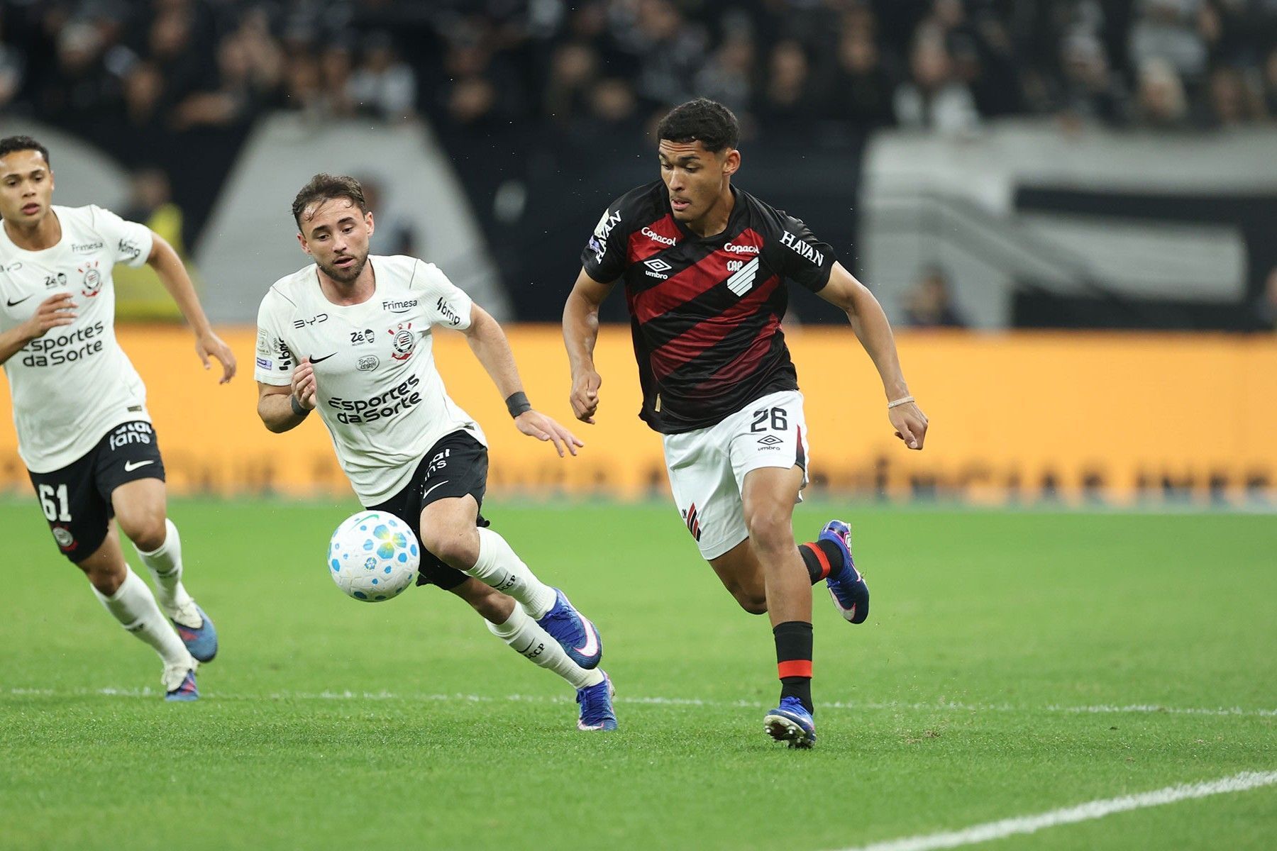 Corinthians mantém tabu histórico contra o Athletico-PR na Arena