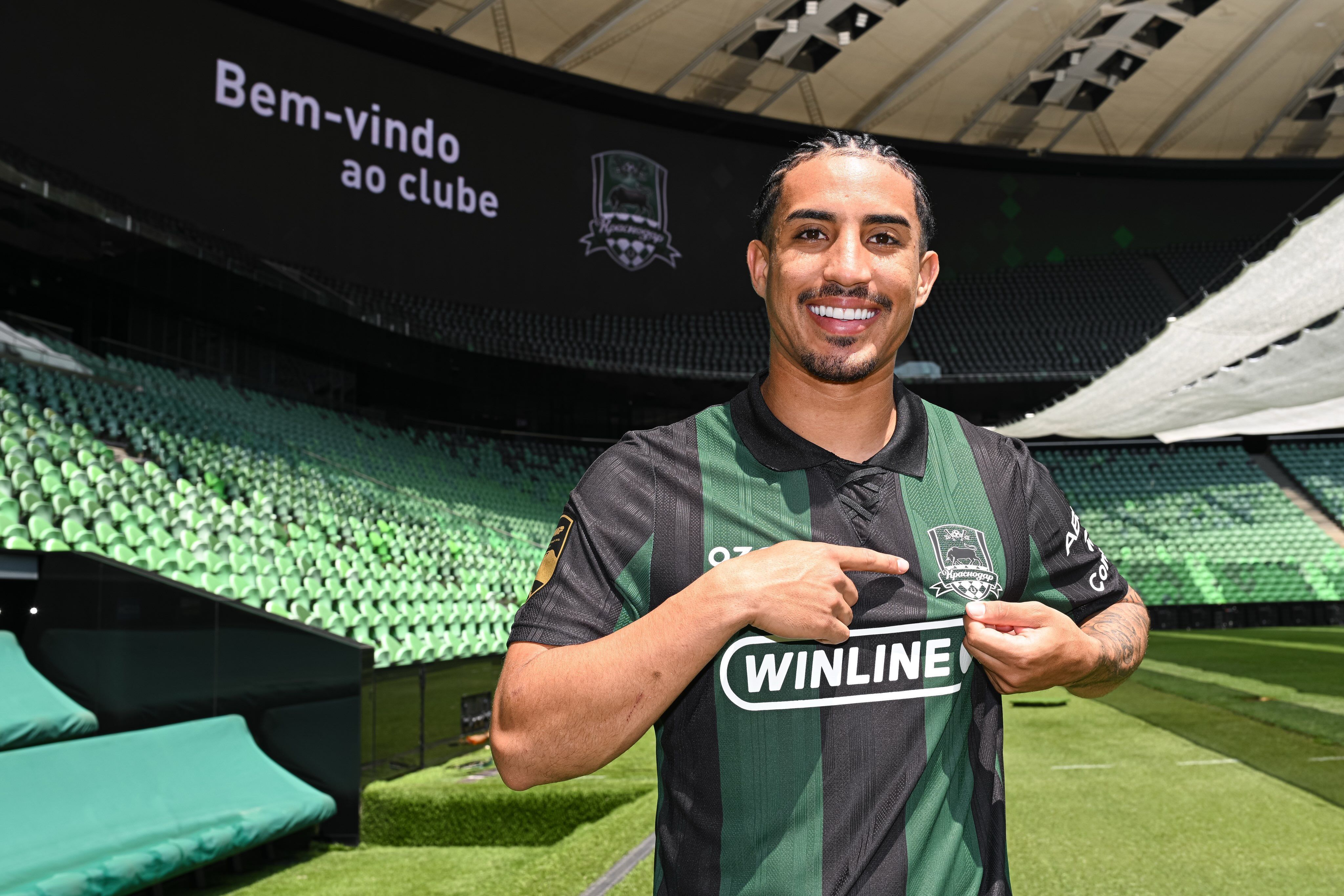 Krasnodar, da Rússia, anuncia contratação de Christian, ex-Cruzeiro