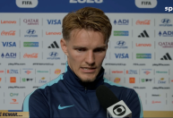 Capitão da Noruega, Odegaard se emociona ao eliminar o Brasil: ‘É inacreditável’