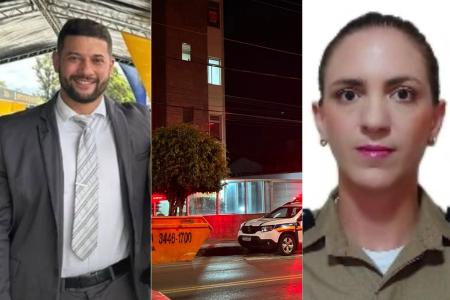 Sargento da Polícia Militar, Eduardo Abner Pereira de Oliveira, suspeito de matar a companheira, capitã da PM, Michele Leão Azevedo.